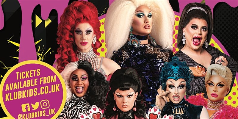 Klub Kids presents the Stars of RuPauls Drag Race UK Tickets, Wed, 11 ...